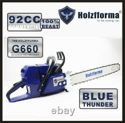 Holzfforma G660 MS660 066 Power Head Chainsaw 92CC Without Guide Bar Saw Chain