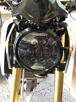 Honda Grom 2013 -2015 Mml Monster Eye Conversion Kit Head Light Bright Led Kit