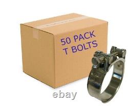Hose Clamps-Clips Stainless Steel Heavy Duty Car T Bolt Exhaust Mikalor Type