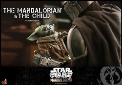 Hot Toys 1/6 scale Mandalorian and The Child Collectible Set Figure TMS014