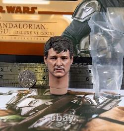 Hot Toys Mandalorian Head Sculpt Din Djarin TMS052 Deluxe 1/6 Scale