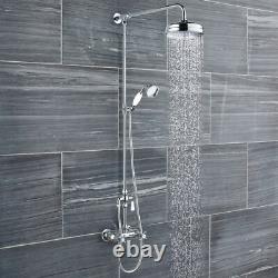Hudson Reed Traditional Thermostatic Exposed Shower Valve Handset Slide Rail