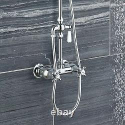 Hudson Reed Traditional Thermostatic Exposed Shower Valve Handset Slide Rail