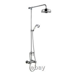Hudson Reed Traditional Thermostatic Exposed Shower Valve Handset Slide Rail