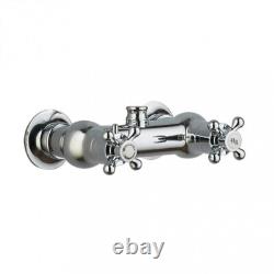 Hudson Reed Traditional Thermostatic Exposed Shower Valve Handset Slide Rail