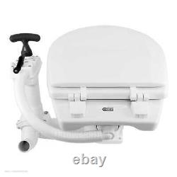 Jabsco 29090-5000 Marine Compact Toilet Boat Head Manual Twist N Lock