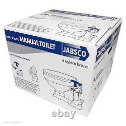 Jabsco 29090-5000 Marine Compact Toilet Boat Head Manual Twist N Lock