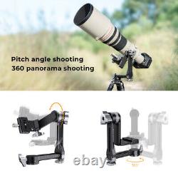K&F Concept Tripod Gimbal Head 360° for Telephoto Lens Bird-watching Photography