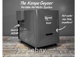 Kampa Geyser Hot Water System With Shower Head LPG Gas Camping Portable Mobile