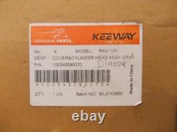Keeway Rks Rkv 125 E3 Cylinder Head Assembly Brand New 100343090070