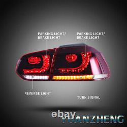 LED Headlights and Taillights For VW Golf 6 MK6 GTI/GTD 08-13 Front Rear Lamps