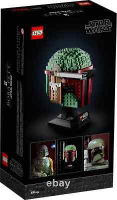 LEGO 75277 Star Wars Boba Fett's Helmet Head Rare Retired a Brand New and Sealed