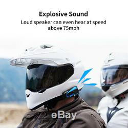 LEXIN LX-B4FM 2X Pro Motorradhelm Bluetooth Headset mit Geräuschreduzierung & FM
