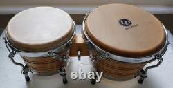 LP Generation 3 Bongos with brand new heads and new spare ready- lapped head