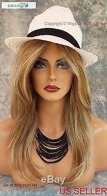 Lace Front Monotop Designer Wig Rooted Blond Blond Bombshell Turn Heads 590