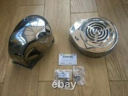 Lambretta Stainless Steel Head Cowling & Flywheel Cowling & Fixing Kits