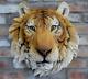 Large Tiger Head Plaque Tiger Head Strong Bold Wall Decoration