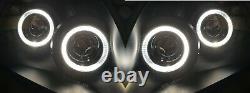 Led Altezza Head Light Lamp (angel Eyes) Suit Toyota Prado 120 2002- 2009 Pair