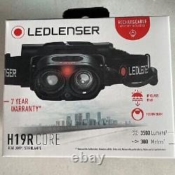 Led Lenser H19R Core Rechargeable LED Head Torch 3500 Lumens 502124