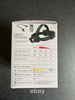 Ledlenser H15R Core Rechargeable LED Head Torch 2500 Lumens IP67 Brand New Boxed