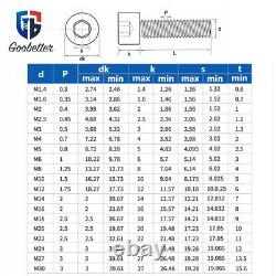 Left Hand Thread Fine Pitch Socket Cap Screw M4 M5M6M8M10M12M14M16M20 Allen Bolt