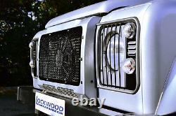 Lockwood Head Light/Lamp Grille Guards For Defender 1998 (TD5, 2.4 & 2.2)