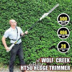 Long Reach Hedge Trimmer Telescopic Extendable Rotating Head electric 500 Watt