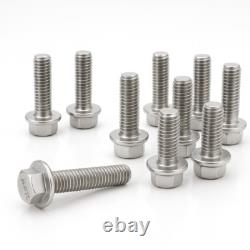 M5 M6 M8 M10 A2 Flange Stainless Steel Hex Head Bolts Flanged Hexagon Screws