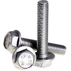 M5 M6 M8 M10 A2 Stainless Steel Flanged Hex Head Bolts Flange Hexagon Screws