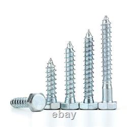 M6 M8 M10 M12 Hexagonal Head Self Tapping Screws Bolts Zinc-Plated- Carbon Steel