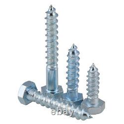 M6 M8 M10 M12 Hexagonal Head Self Tapping Screws Bolts Zinc-Plated- Carbon Steel