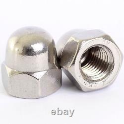 M6 M8 M10 M12 M16 M20 Dome Nuts Metric Domed Head Hexagon