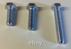 M7(7mm) Fully Threaded Hexagon Head Set Screws/Bolts, Grade 8.8, BZP