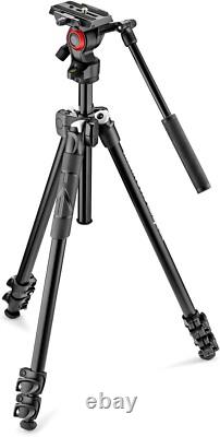Manfrotto 290 light tripod kit with video head brand new
