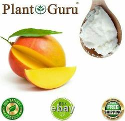 Mango Butter Raw 16 oz / 1 lb 100% Pure Unrefined Organic For Skin, Body, Hair