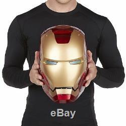 Marvel Legends Iron Man Electronic Helmet Hasbro Super hero prop mask WOW