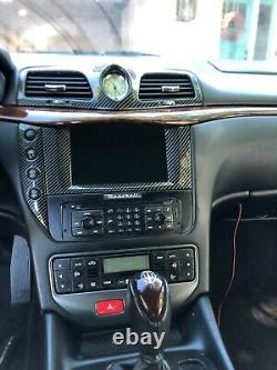 Maserati Grancabrio/granturismo Carbon Fiber Head Unit Infotainment Bezel