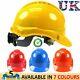 Mens Hard Hat Safety Helmet Construction Builders Site Head Protection Unisex