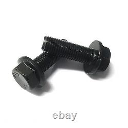 Metric Fine 10.9 Grade High Tensile Self Colour Steel Flange Head Bolts DIN6921