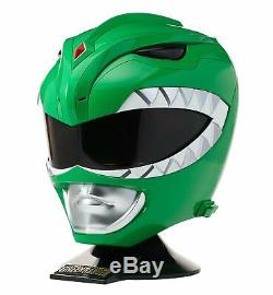 Mighty Morphin Power Rangers Legacy Green Ranger Helmet 11 Bandai In Stock