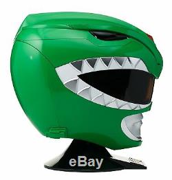 Mighty Morphin Power Rangers Legacy Green Ranger Helmet 11 Bandai In Stock