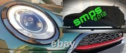 Mini F54 Clubman Front & Rear Light Covers Gloss Black Head & Taillight Trims