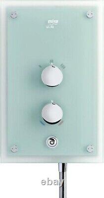 Mira Azora 1.1634.011 9.8 kW Glass and Chrome Electric Shower System