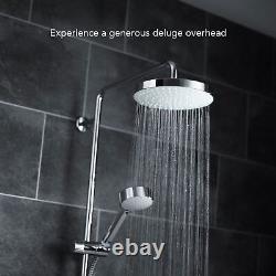 Mira Azora Dual Head Electric Shower 9.8kW Power Glass Clearscale 1.1634.156