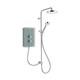 Mira Azora Dual Outlet 9.8kw Electric Shower Frosted Glass 1.1634.156