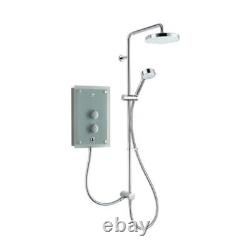 Mira Azora Dual Outlet 9.8kW Electric Shower Frosted Glass 1.1634.156