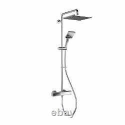 Mira Honesty ERD Mixer Shower Thermostatic Chrome 250mm Head Square 1.1901.002