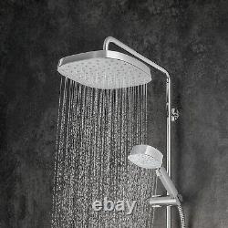 Mira Opero Bathroom Thermostatic Mixer Shower Chrome Twin Adjustable Head Modern