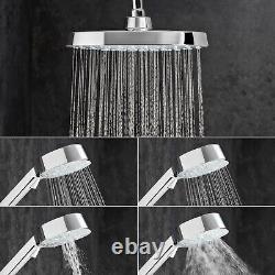 Mira Opero Bathroom Thermostatic Mixer Shower Chrome Twin Adjustable Head Modern