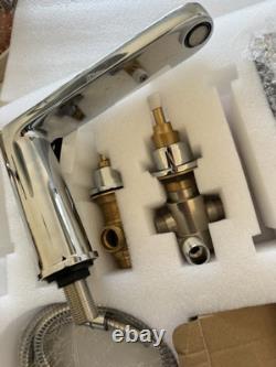 Mixer Tap Modern Bathroom Taps Shower Head Brass Finished With Chrome Brand New